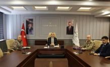 Sınır illerin valileri ile güvenlik toplantısı