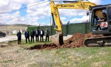 Akçadağ’da  112 Acil Sağlık İstasyonu için ilk kazma vuruldu