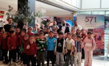 Aslanapa’da Kur’an kursu öğrencileri "571 Rahmet Peygamberi Hz Muhammed" filmini izledi