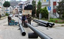 Giresun’da sağlık içme suyu için asbest borular değiştiriliyor