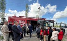 Iğdır’ın Cennetabat köyünde gezici kütüphane öğrencilerle buluştu