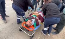 Isparta’da elma yüklü çekici kanala devrildi: 1 yaralı