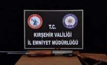 Kırşehir’de polis ruhsatsız silah ele geçirdi