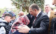 Osman Hacıbektaşoğlu’ndan Emircan’ın ailesine taziye ziyareti