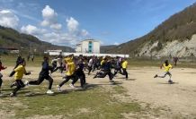 Sinop’ta çocuklar eğlenerek sağlıklı yaşamı öğreniyor