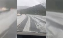 Mayıs ayında Antalya’nın yüksek kesimlerinde kar ve dolu sürprizi