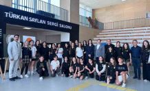 MTK Koleji Ortaokulu öğrencilerinden karma resim sergisi