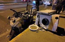 Sancaktepe’de otomobil ile motosiklet çarpıştı: 1 yaralı