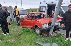 Kırklareli’nde trafik kazası: 1 yaralı