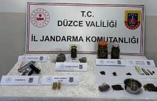 Düzce’de uyuşturucu operasyonunda 2 kişi gözaltına alındı