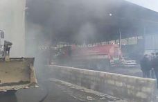 Gaziantep’te biber fabrikasında korkutan yangın