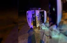 Kahramanmaraş’ta minibüs kazası: 10 yaralı