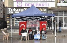 Muş’ta evlat nöbeti sürüyor