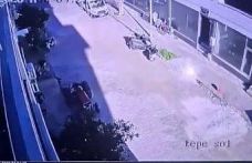 Buldan’daki 5.1’lik deprem ve artçı sarsıntılar güvenlik kamerasına yansıdı