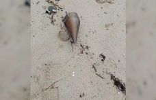 Çatalca’da kıyıya vuran füze başlığı imha edildi