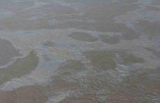 Cizre’de boru hattındaki sızıntı nedeniyle petrol Dicle Nehrine karıştı, ekipler arızayı giderdi