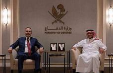 Dışişleri Bakanı Fidan, Katar Savunma Bakanı Al Thani ile bir araya geldi