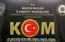 Bilecik’te 15 bin kaçak makaron ele geçirildi: 2 gözaltı