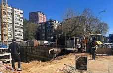 Fenerbahçe  Chobani Stadyumu yanında korkutan çökme