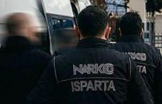 Isparta’da uyuşturucu operasyonunda 2 şüpheli tutuklandı