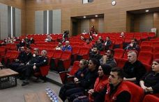 Melikgazi personeli yangınlara karşı bilgilendirildi