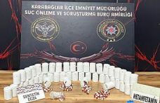 İzmir’de binlerce uyuşturucu hap ele geçirildi