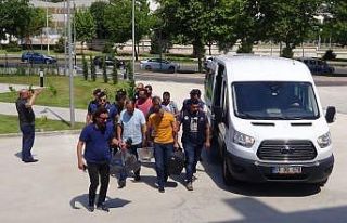 14 ilde FETÖ’den yakalananlar adliyeye sevk edildi
