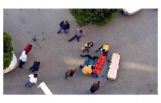 4. kattan atlayan kadın ağır yaralandı