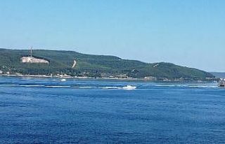 ABD Savaş Gemisi ’USNS Yuma’, Çanakkale Boğazı’ndan...