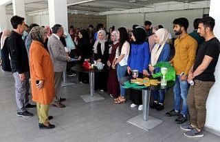 Ağrı İbrahim Çeçen Üniversitesi öğrencileri...