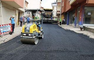 Altınordu Belediyesinden Şubaşı’na sıcak asfalt