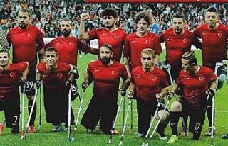 Ampute Futbol Milli Takımı Kırşehir’de protokolle...