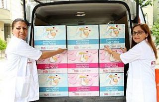 Ataşehir Belediyesi’nden yeni doğan bebeklere...