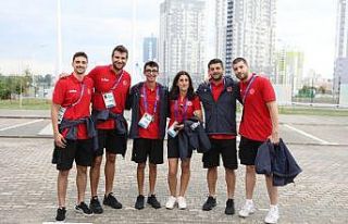 Avrupa Oyunların’da Takım Bayrak Töreni düzenlendi