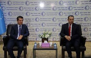 Barzani, Türkmen temsilcileriyle bir araya geldi