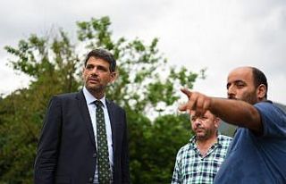 Başkan Kocaman, sağanak yağışın vurduğu mahalleri...