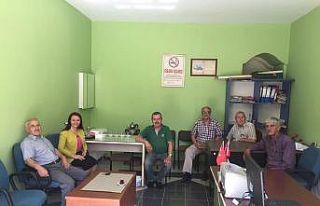 Başkan Tekin, haftalık ilçe muhtarlar toplantısına...