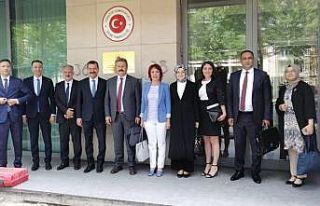 Başkan Yılmaz, Türkiye’yi temsilen Brüksel’de