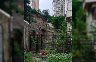 Başkent’te yağmura dayanamayan istinat duvarları...