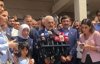 Binali Yıldırım: "Bugün kırgınlıkları...