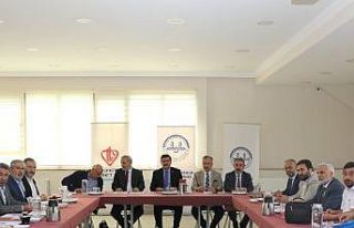 Bölge il müftüleri ile ilahiyat fakültesi dekanları...