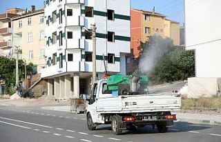 Çayırova’da ilaçlama çalışmaları devam ediyor