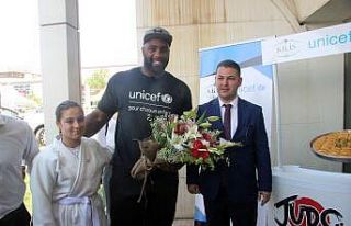 Dünya şampiyonu Fransız judocu Riner’e Kilis’te