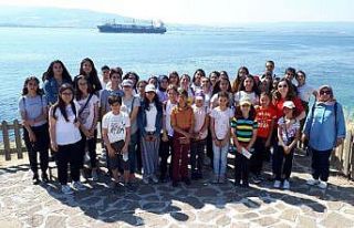 Eğirdir’de başarılı öğrencilere Çanakkale...