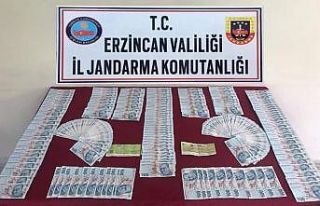 Erzincan’da sahte para operasyonu