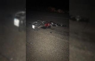 Gaziantep’te motosiklet ile otomobil çarpıştı:...