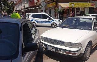 İki otomobilin çarpışması sonucu bir bebek yaralandı