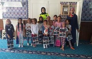 İl emniyetinden çocuklara trafik eğitimi