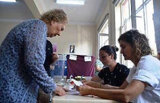 İstanbul’da vatandaşlar sandık başında