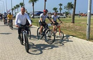 Karataş’ta Adana Bisiklet Festivali